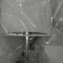 Fenmzee Bedside Table Lamp for Bedroom - 3 Way Dimmable Touch Lamp USB C Charging Ports and AC Outlet, Small Lamp Wood Base Round Flaxen Fabric Shade for Living Room, Desk, LED Bulb Included