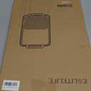 ESLITE LIFE 11" x 17" Nonstick Grill Pan for Indoor Cooking & Outdoor Grilling, Versatile 2-In-1 Induction Large Steak Pan for Stove Tops, PFOA Free, Black