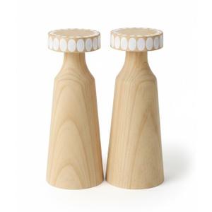 Wooden Candle Holder 2 Packs