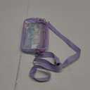 PACKISM Clear Bag for Stadium Events - Clear Purses for Women Stadium Crossbody Concert Bag for Game Day, Sports, Festival (Holographic Purple)