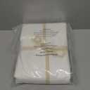 Shilucheng 100% Cotton Queen Size Duvet Covers - 600 Thread Count, Luxury Sateen Weave Egyptian Cotton Comforter Cover with Zipper Closure & Corner TiesHotel Bedding Duvet Covers 3 Piece (White)