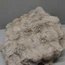 blunique Ultra Soft Cozy Faux Fur Throw Blanket, Fuzzy Plush Thick Bubble Blanket, Oversize Luxury Fluffy Blanket for Couch, Sofa, Bedroom, and Living Room, 50x60 Inches, Light Brown