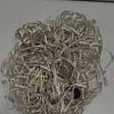 66ft Icicle Lights for Outside, Blue and White Christmas Lights Outdoor Indoor, 640 LED Twinkle String Light with 120 Drops Short Curtain Lights for Thanksgiving Room Home Wall Bedroom Window Decor