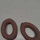 Adhiper Sweat Ear Covers for Beats Studio Pro Headphones, Silicone Case Accessories, Washable & Sweat Proof Ear Pads - Brown