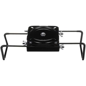 Attwood 15700-3 Seat Mount, Clamp-On With Swivel, Adjusts from 7 ½ inches to 18 inches, Black, Powder-Coated Steel