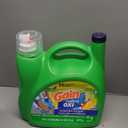 Gain Ultra Oxi Liquid Laundry Detergent, Waterfall Delight Scent, 194 fl oz, 134 loads, Freshness + Odor Fighting, High efficiency washing machine iquid cleaning soap