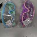 Seago Swim Goggles 2 Pack Anti-Fog Anti-UV Wide View Swimming Goggles for Kids 3-14 (Lightgreen & Purple)