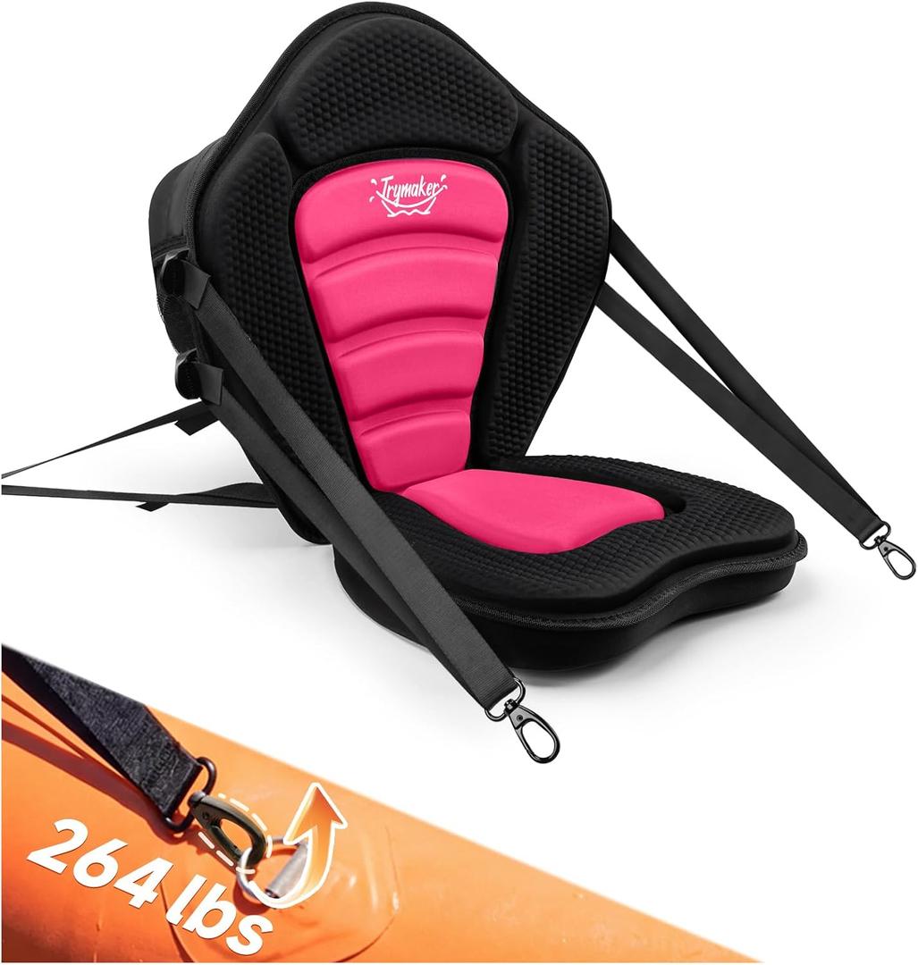 Trymaker Kayak Seats with Back Support, Thick Paddle Board Seat