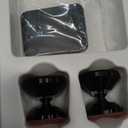 Coolpow2 Packs Magnetic Phone Holder for carStrong Magnetphone holders for your car phone holder Mount for Car4 Metal PlateUniversal Dash cell phone car mount for iphone Samsung car accessories (Black)