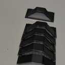 Solar Step Lights for Outside,24 LEDs Solar Stair Lights Waterproof IP65,Solar Deck Lights Outdoor for Yard, Porch, Front Door, Stair, Step, Patio, Deck(6 Pack, Warm White)