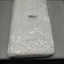 DEXI Bathroom Rugs, Chenille Super Absorbent Bathroom Mats, Non Slip Washable Bath Rug, Luxury Soft Plush Bathmat for Tub, Shower, Bathroom Floor, 24"x36", White