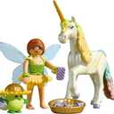 Playmobil Collectible Unicorn: Rainbow Flower with Fairy