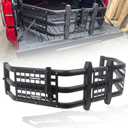 Trumgeta 49.5" to 56.5" Adjustable Truck Bed Extender, Fit for Toyota Tacoma 2016-2026, Tailgate Extender with MOLLE Panel, 180 Flip Bed Divider