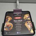 OXO Enhanced 11" Griddle Pan, PFAS-Free Ceramic Nonstick, Durable Hard Anodized Cookware, Scratch Resistant, Stainless Steel Handle, Good Grips, Dishwasher Safe, Oven safe, Black