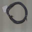 JSAUX 25ft/7.5M Aux to RCA Headphone Male to Male Jack Adapter Nylon Braided 1/8 to RCA Audio Y Cord for Smartphones, MP3, Tablets, Speakers, HDTV - Grey