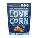 LOVE CORN Sea Salt | Delicious Crunchy Corn Natural Snack | 4 Ounce x 1 Bag | Non-GMO, Low-Sugar, Gluten-Free, Plant Based, Vegan, Low Sugar