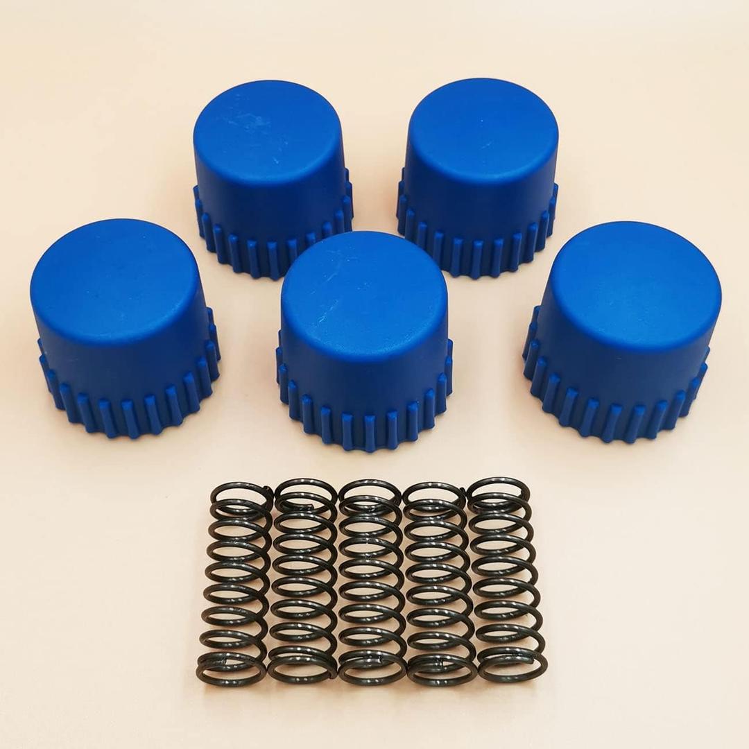 5Pcs T25 Trimmer Head Bump Knobs Springs Kits 537338701 for Husqvarna T-25 & T25 Line Trimmer Head