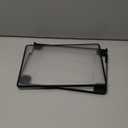 BlueSwan Anti-Cracking Hard Shell Case Compatible with MacBook Air 13 inch M4 M3 M2 2025 2024-2022 A3240 A3113 A2681, Soft TPU Bumper PC Base for Air 13.6 inch, Frosted Clear