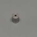 EVI Door Stops | Stainless Steel Door Stopper - Screw Fastening - Transparent Rubber Protector - 0.94 x 1.18 Inch Door Stop