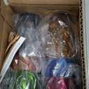 US Acrylic Optix Mini Plastic Reusable Drinking Glasses (Set of 8) 8oz Juice Cups in Jewel Tone Colors | BPA-Free Tumblers, Made in USA | Top-Rack Dishwasher Safe