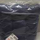 Indigo and Black Weave Indoor Outdoor Seat Cushion Patio D Chair Cushion