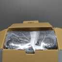 COZY KISS Dog Stairs for Small Dogs 19.7" H, Curved Dog Step for Puppy, Older or Cat, Medium Pet Ramp for Sofa, Couch or Bed, Ladder with High Density Foam, 4 Step, 15.7x28.3x19.7 inch, Grey