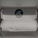 Bluewave Bedding Ultra Slim Gel Memory Foam Pillow for Stomach and Back Sleepers - Thin, Flat Design for Cervical Neck Alignment and Deeper Sleep (2.75-Inches Height, Standard Size) White