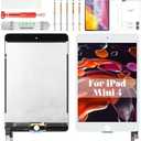 for iPad mini 4 Screen Repair Kit for iPad mini 4 LCD Digitizer for iPad mini 4 Touch Screen Display Assembly Replacement Kits A1538 A1550 White