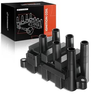 A-Premium Ignition Coil Pack Compatible with Ford, Mazda, Mercury - F-150 01-10, Ranger 01-08, Mustang 01-04, Cougar 01-02, B3000 01-08, Sable 01-05 - 2.5L, 3.0L, 3.8L, 4.2L - for 5F2Z-12029-AD