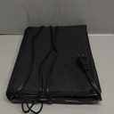 1 Pcs 20" L x17 W Electric Heated Outdoor Faucet Cover for Winter Freeze Protection Heating Hose Bib Covers for Winter, Water Pipe Heater for Garden Faucet Insulated Spigot Protector, Black