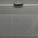 2 Pcs Card Show Display Case Trade Show Display Case Sport Aluminum Glass Table Top Portable Box with Clear Acrylic Showcase with Lock for Jewelry Craft Collect (34 x 22 x 3 Inch, Silver)