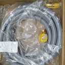3/4" Natural Gas Hose for Generator, 30FT 3/4" ID Natural Gas Hose with Quick Connect for NG/LP Propane Appliances, Grill,Patio Heaters,Generators, Indoors & Outdoors CSA Certified