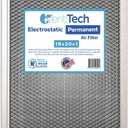 18x20x1 Washable Electrostatic Air Filter. Reusable HVAC & Furnace Air Filter