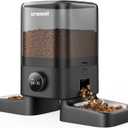 oneisall Automatic Cat Feeders 2 Cat, 20 Cups/5L Cats Auto Feeder, Automatic Cats Food Dispenser for Small Pets Indoor, Timed Pet Feeder for Dry Food