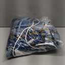 Electric Blanket Heated Throw, Soft Flannel 50"x60" Plaid Heating Blanket with 8 Hours Auto Off 10 Fast Heating Levels Machine Washable Sherpa Heated Blanket with Overheating Protection