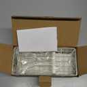 Cisily Sponge Holder for Kitchen Sink, Sink Caddy Organizer with High Brush Holder, Kitchen Countertop Organizers and Storage Essentials, Rustproof 304 Stainless Steel (Cream, 9.25)