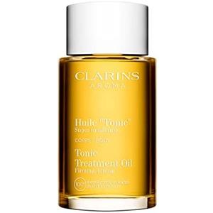 Clarins Tonic Body Treatment Oil | Stretch Mark Pregnancy Care | Skin Elasticity Is Improved After 28 Days* | Visibly Firms and Tones | Dermatologist Tested | Natural 100% Plant Extracts