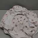 Inflatable Seat for Babies 3-36 Months, Built in Air Pump Baby Chair Sit Me up Floor Seat for Baby, Bumbo Seat for Learning to Sit, Feeding, Camping (Bear)