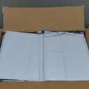 Amazon Basics Poly Bubble Mailer, 8.5" x 12" (Internal Size 8.25" x 11"), Self-Seal, 100-Pack, White/Grey