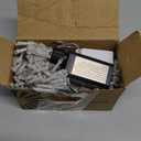 Brightown Curtain String Lights, Hanging Fairy Lights with Remote, 8 Modes, Waterproof Window Lights for Bedroom Backdrop Wedding Outdoor Christmas Party, White, 300LEDs