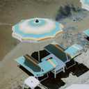 FAVOMOTO Essential Outdoor Umbrella Accessories 2pcs End Caps for Patio Umbrella Replacement Maintenance