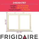 Frigidaire Genuine 240364787 Drawer Cover Unit