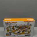 260 PCS Construction Race Tracks for Kids Toys, 2 Racing Cars, 4 Construction Cars, 1 Map & Flexible DIY Track Set, Engineering Toys for 3 4 5 6 Year Old Boys Girls