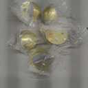 Dome Door Stop Wall Protectors with Rubber Stopper Satin Brass Floor Mounted Door Stoppers 10-Pack Design House, 188342