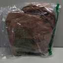 LIBERECOO Round Vinyl Fitted Tablecloth with Flannel Backing Elastic Edge Table Cover Waterproof Stain-Resistant Wipeable Tablcloths Fits 45-56" Round Tables