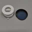 snanlen Upgraded 360° Vacuum Magnetic Phone Holder, Magnetic Car Phone Mount, Hands-Free Suction Cup Phone Holder for Car/ Gym/ Mirror/ Shower/ Smooth Surface, Car Mount Fit for iPhone 16 Pro Max White