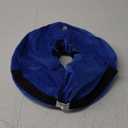 BENCMATE Inflatable Dog Cone Collar Alternative, Soft Dog Cone for Small Medium Large Dogs and Cats, Neck Recovery ECollar Donut Collar After Surgery (Medium+, Blue)