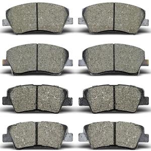 Front Rear Disc Brake Pads for 2017 2018 2019 2020 Hyundai ELANTRA 1.4L 2.0L (D1912 D1812)
