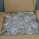 40 Pack Plastic Wine Glasses, 12 Oz Disposable Cocktail Whiskey Glasses