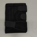 Foilswirl 1 Pcs Kids Knee Brace with Side Stabilizers Patella Gel Pads Adjustable Straps Youth Child Knee Brace Support for Meniscus Tear Sports, Meniscus Tear (Black)